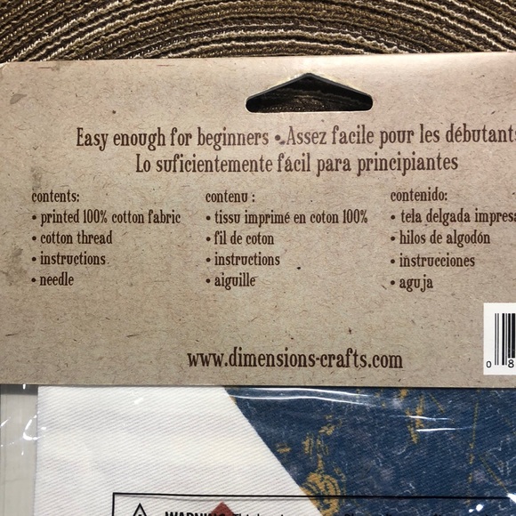 Dimensions British Heart Fabric Applique - Picture 4 of 4